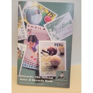 BILLIARDS:THE OFFICIAL RULES & RECORDS BOOK-2001-NEW-WORLD STANDARDIZED RULES